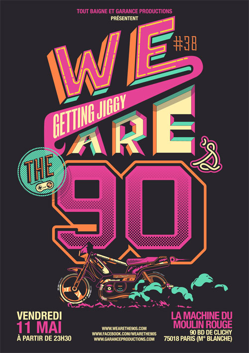La 38ème édition de We are the 90's !