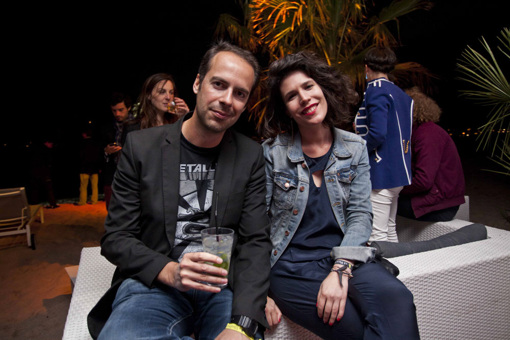 Thomas Clément et Aline Bonnet
Soirée Mystery, Villa Schweppes à Cannes le 17 mai 2012