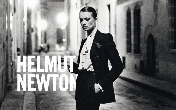 Affiche de l'exposition Helmut Newton, jusqu'au 30 juillet au Grand Palais