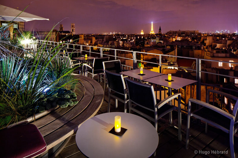 Les plus belles vues de Paris : Le 43 Up the Roof