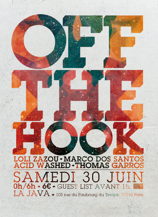 Off the Hook le 30 juin à la Java !