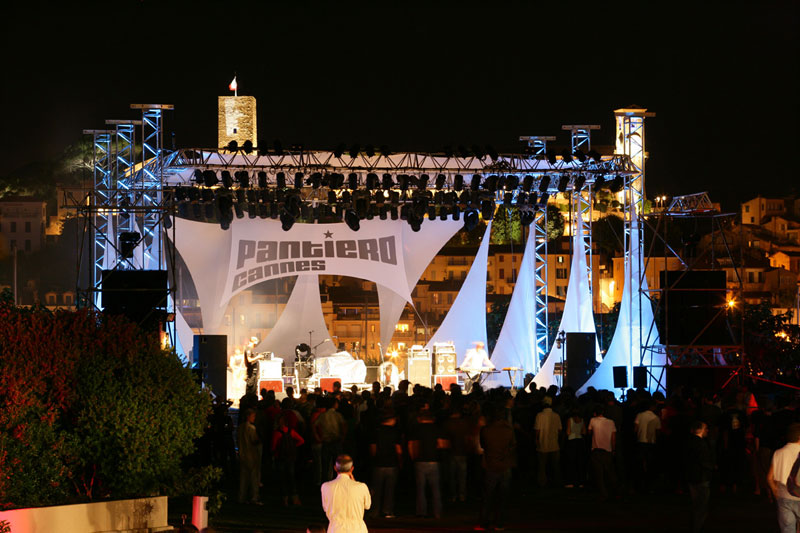 La scène du festival Pantiero.
