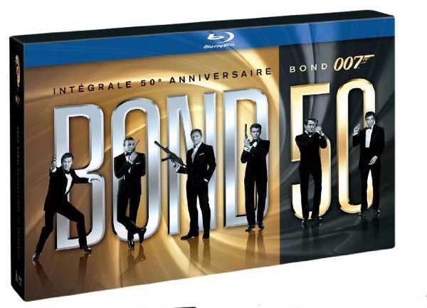 Pour : Votre père
L'intégrale des aventures de 007 (22 épisodes) pour le 50ème anniversaire de la saga.
L'intégrale 50ème anniversaire 007, 222,98 €
En vente chez : Fnac.com