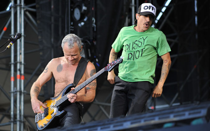 Les Red Hot Chili Peppers seront en tête d'affiche au Coachella 2013 !