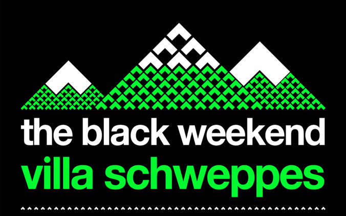 La Villa Schweppes sera au Black Weekend !