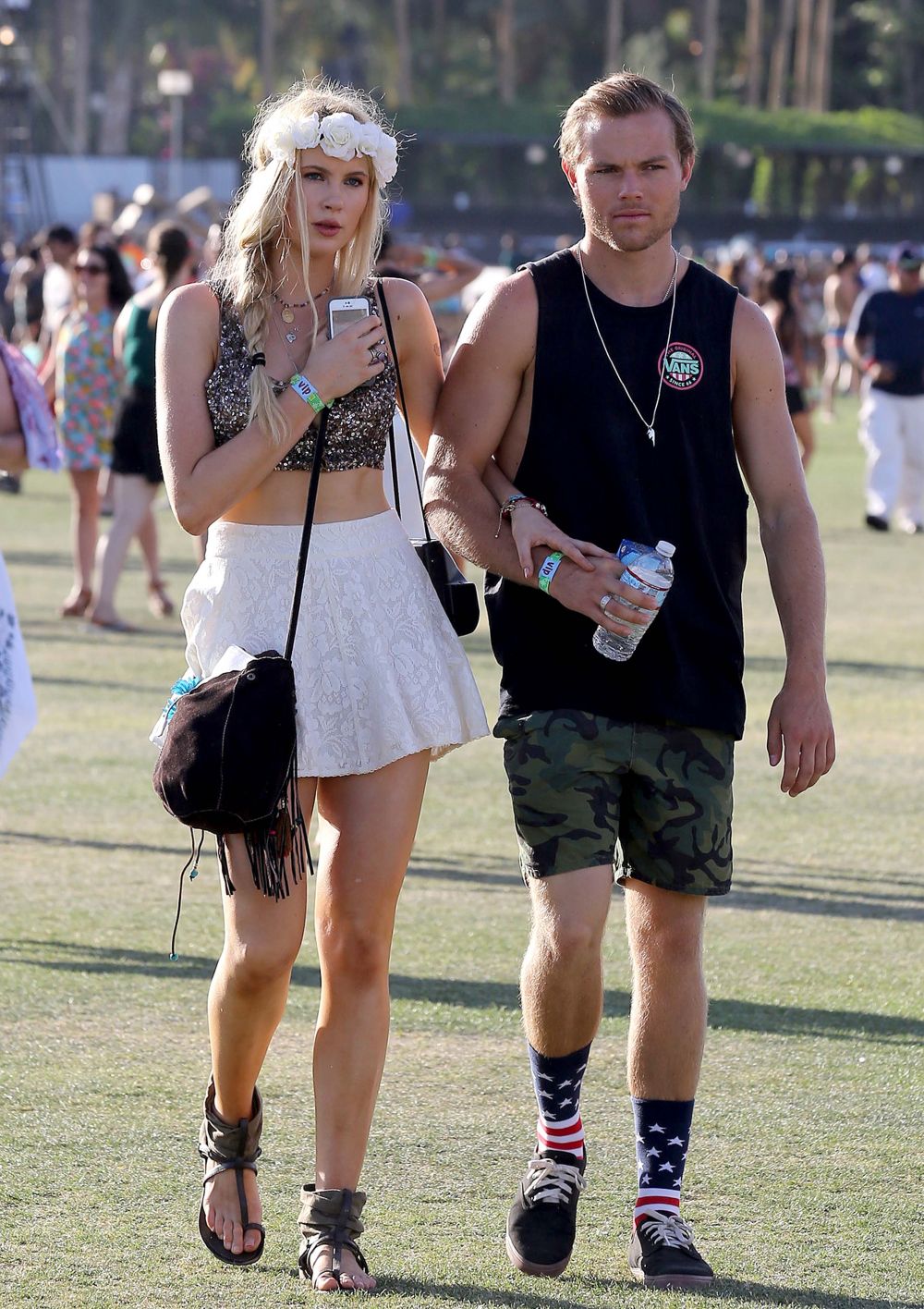 Ireland Baldwin et son boyfriend le 13 avril à Coachella 2013