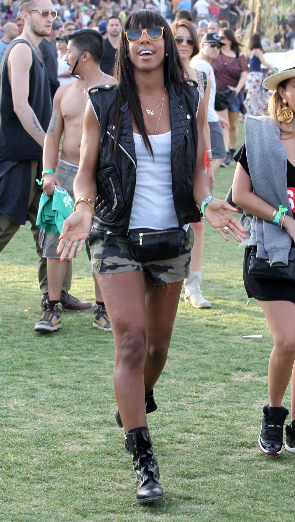 La chanteuse Kelly Rowland à Coachella Music Festival 2013