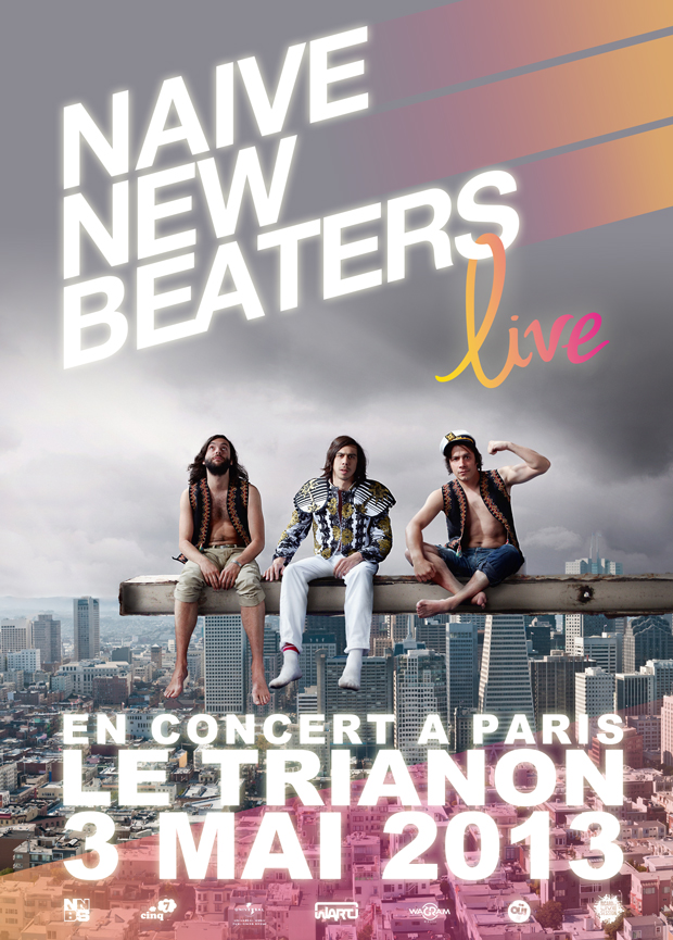 Les Naive New Beaters en concert au Trianon le vendredi 3 mai pour la sortie de leur deuxième album La Onda