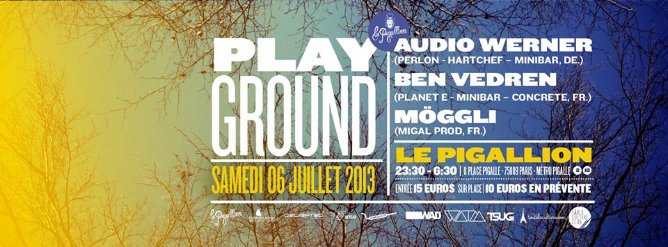 La PlayGround fait sa grande première au Pagallion le samedi 6 juillet 2013
