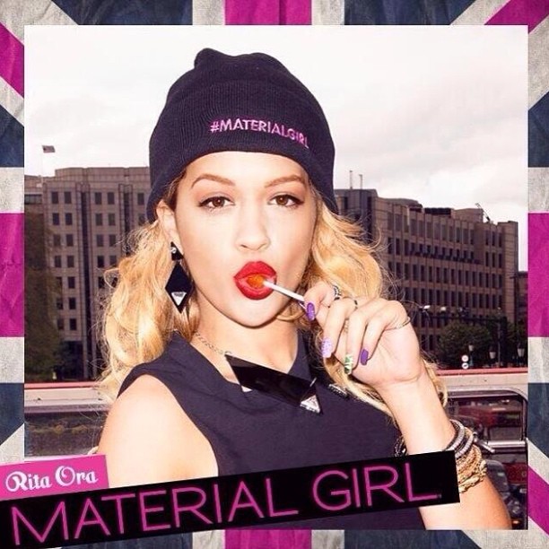 Rita Ora est l'égérie de "Material Girl", la griffe de Madonna et sa fille Lourdes
