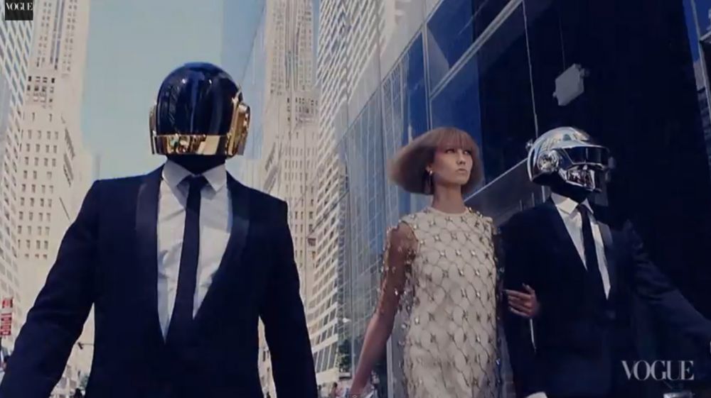 Behind the Scenes with Daft Punk and Karlie Kloss - Karlie Kloss Vogue - Vogue Diaries