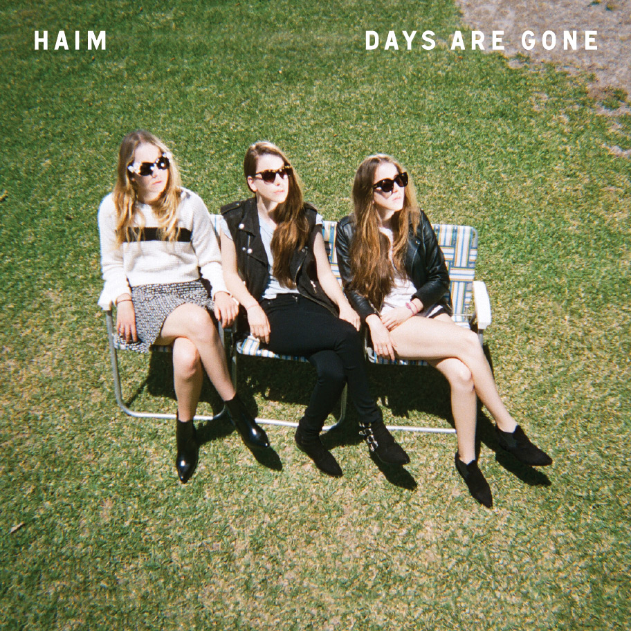 La pochette du premier album d'HAIM, Days are Gone, disponible le 30 septembre 2013