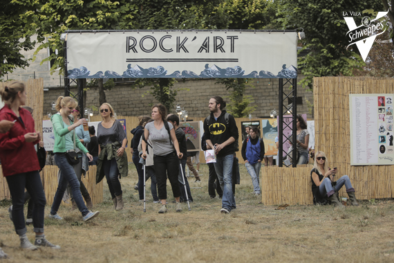 L'exposition Rock'Art dans le Domaine de Saint-Cloud