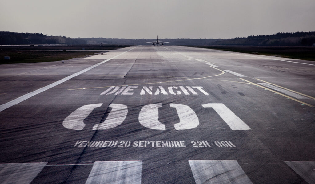 Die Nacht 001 en hommage au dernier vol AF001 le vendredi 20 septembre 2013