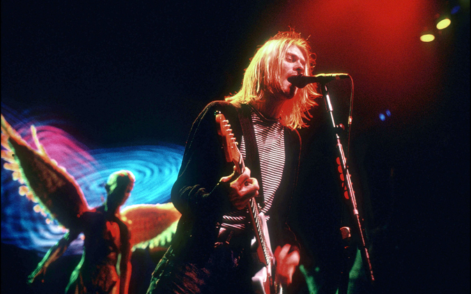 Le groupe Nirvana en live