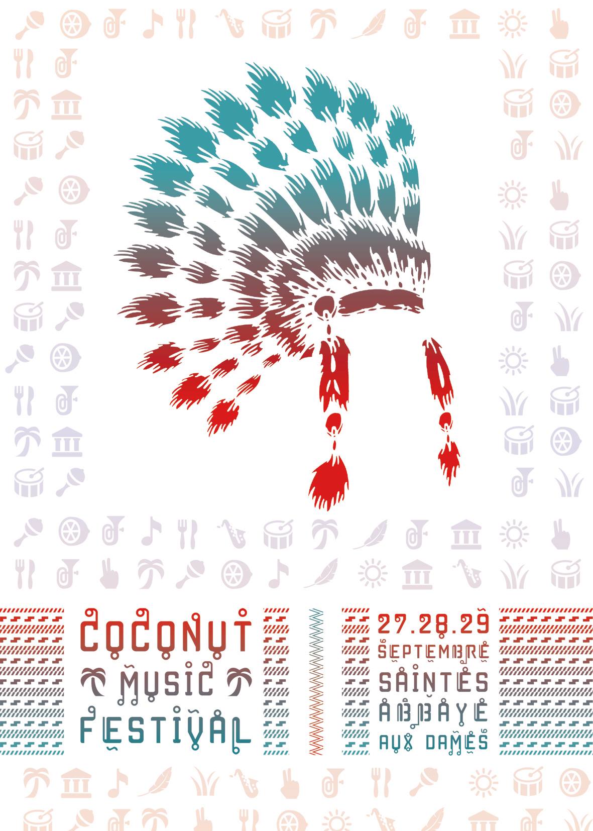 Le Coconut Music Festival aura lieu du 27 au 29 Septembre à Saintes