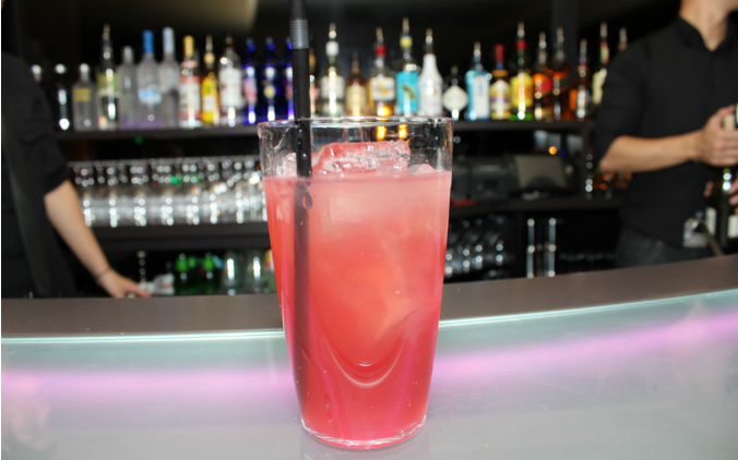 Le cocktail "Pomme d'Amour" du bar Le Pigalle