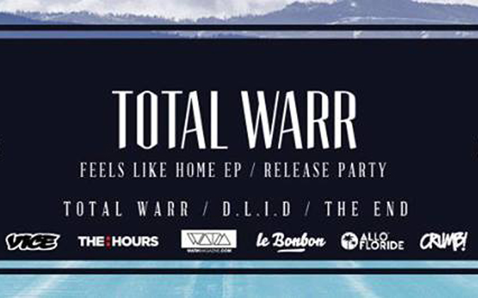 Release Party de Total Warr le 12 décembre 2013 au Blue Club