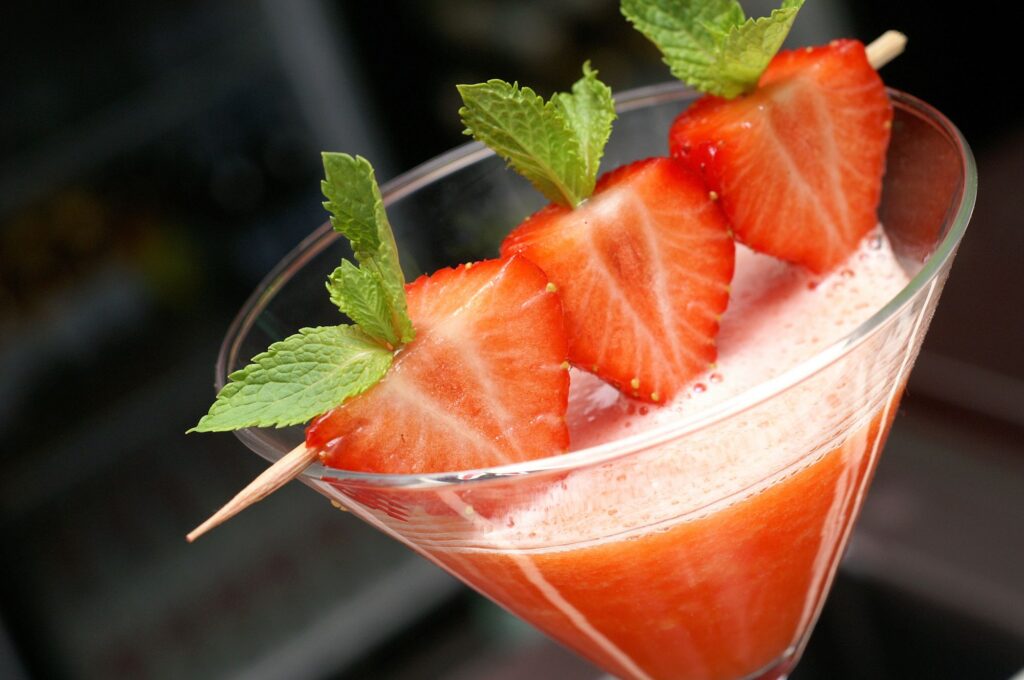 Le cocktail Nuage de fruits rouges