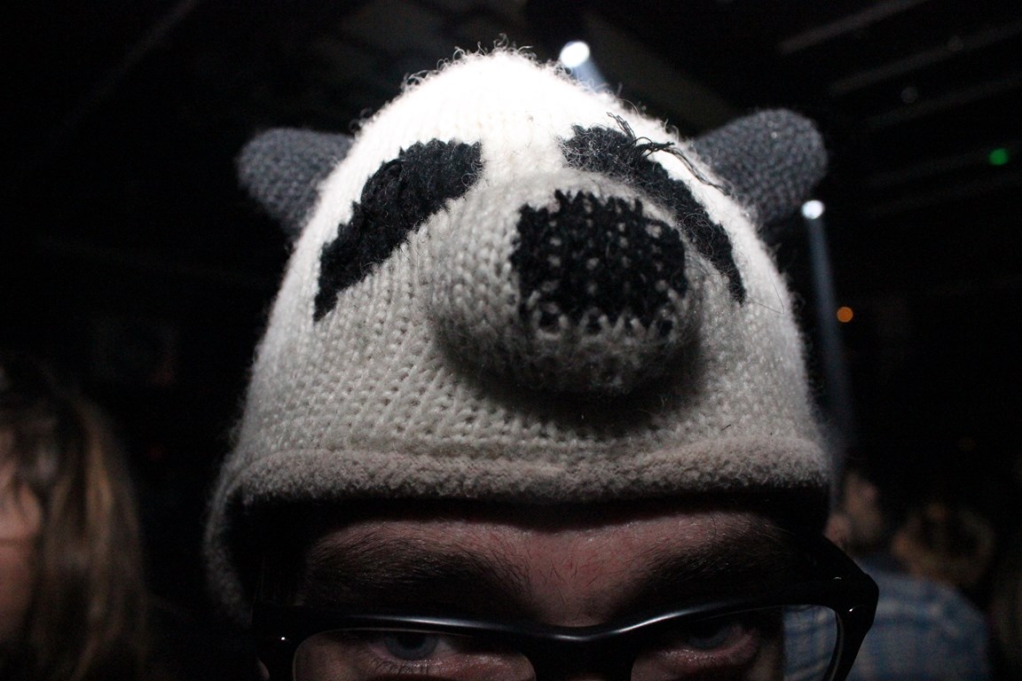 Le bonnet tête de panda