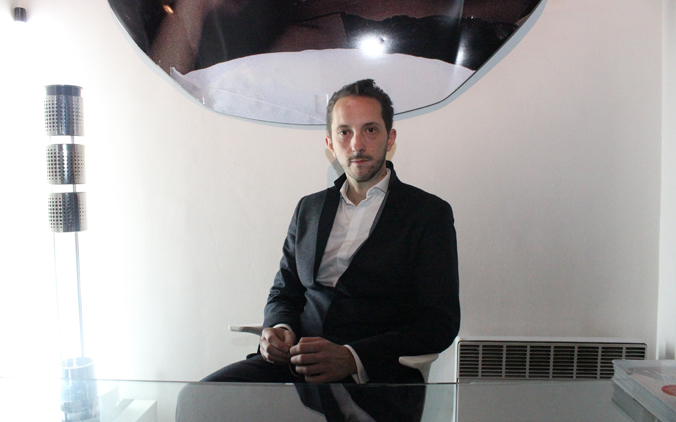 Patrice Meignan, le boss de l'agence et galerie d'art L'Écurie
