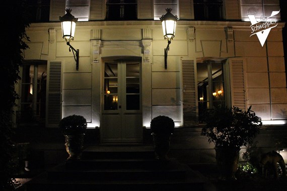 L'entrée de L'Hôtel Particulier Montmartre