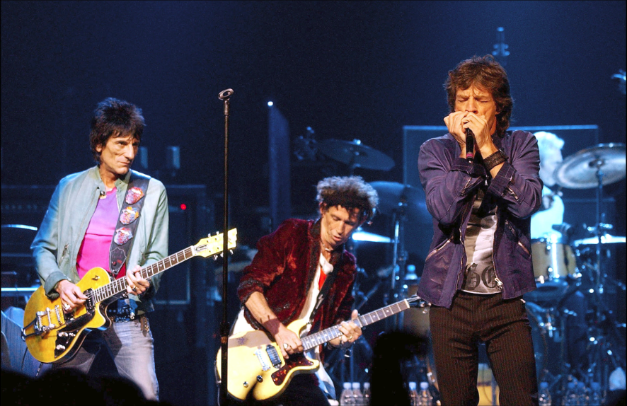 Les Rolling Stones en concert au Stade de France le 13 juin