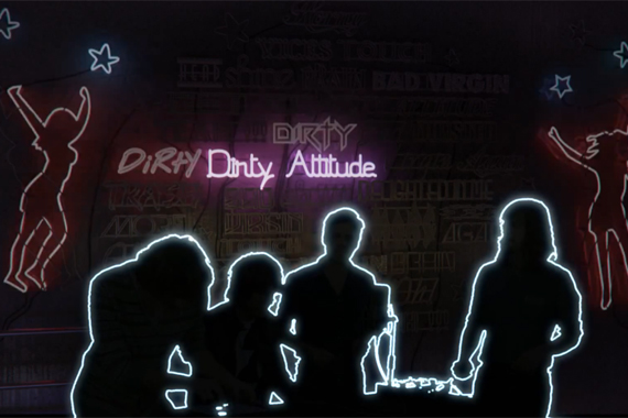 "Dirty Attitude" piano session par Gush