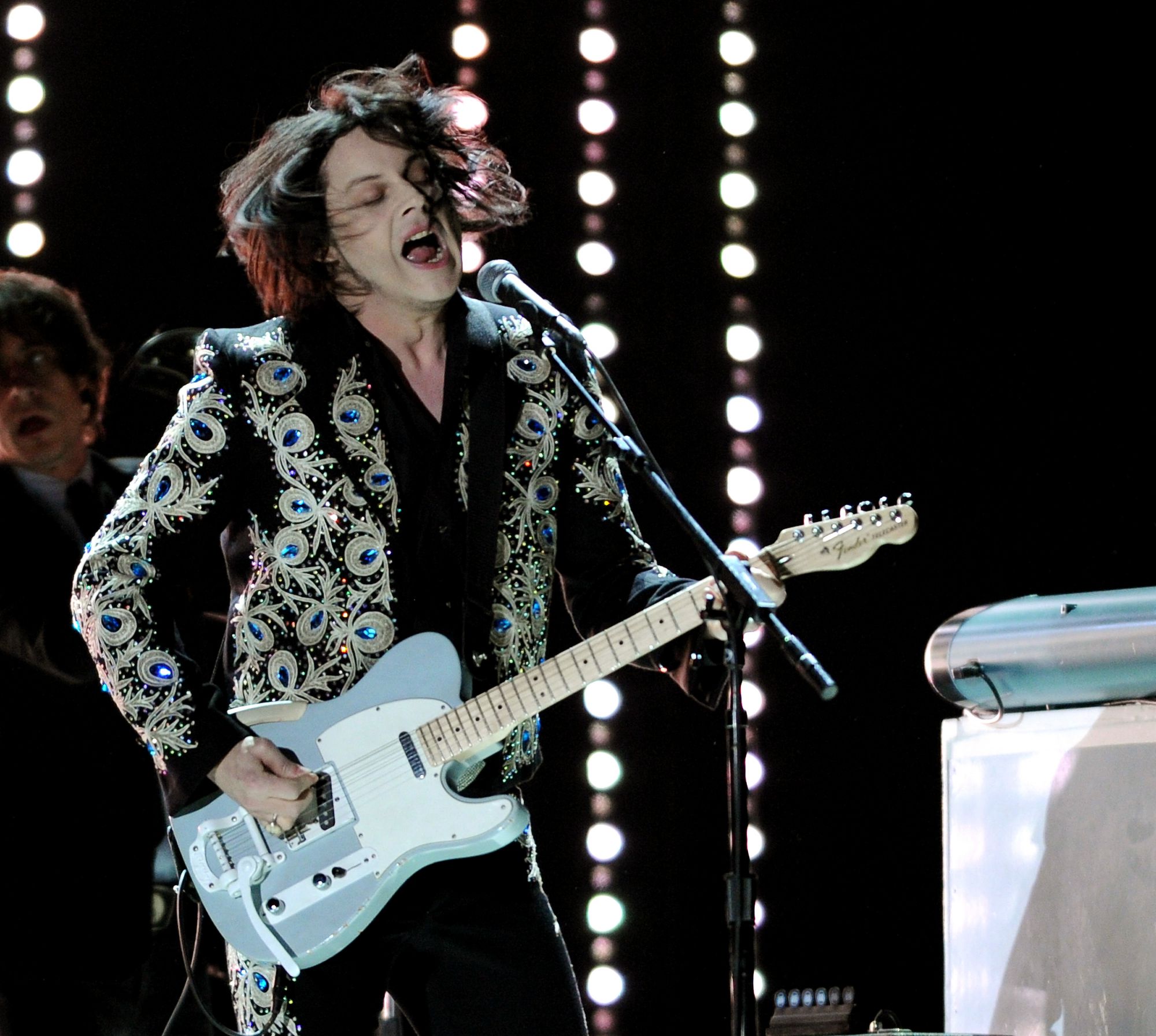 Jack White au 55th Annual Grammy Awards at the Staples Center, in Los Angeles. Février 2013