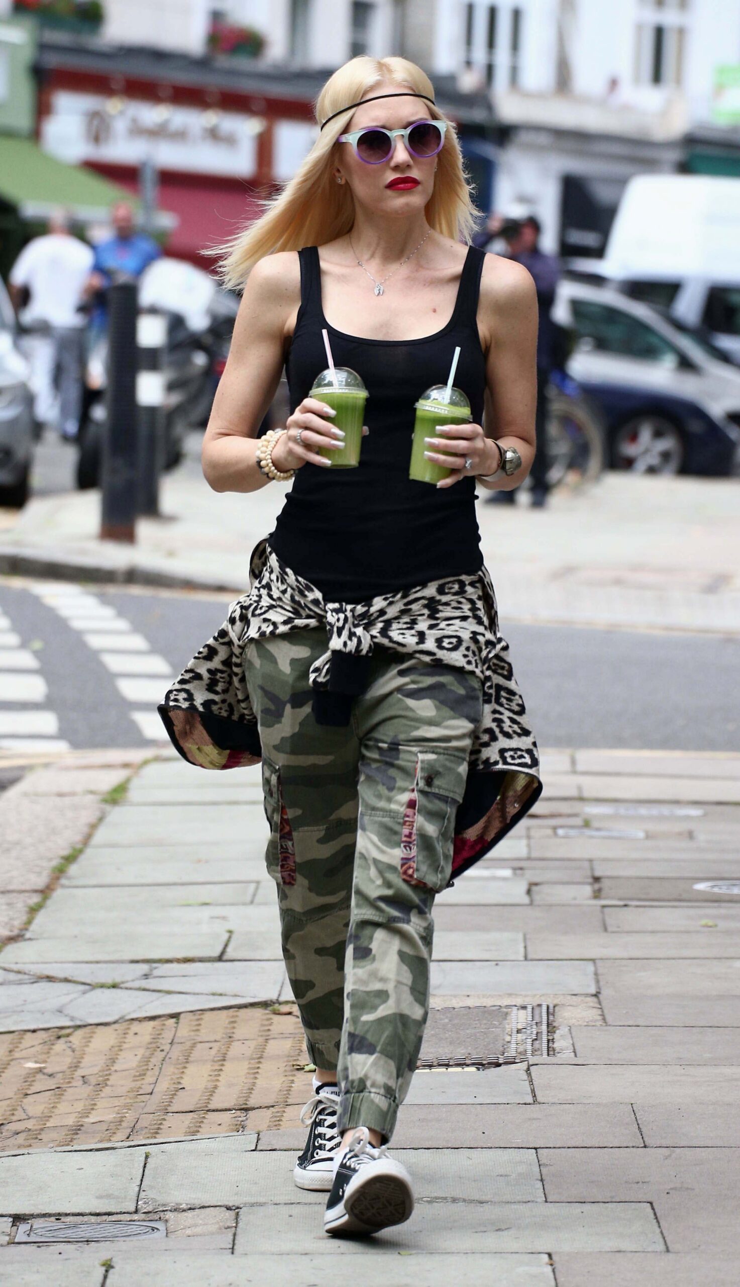 Gwen Stefani, bad girl en camouflage