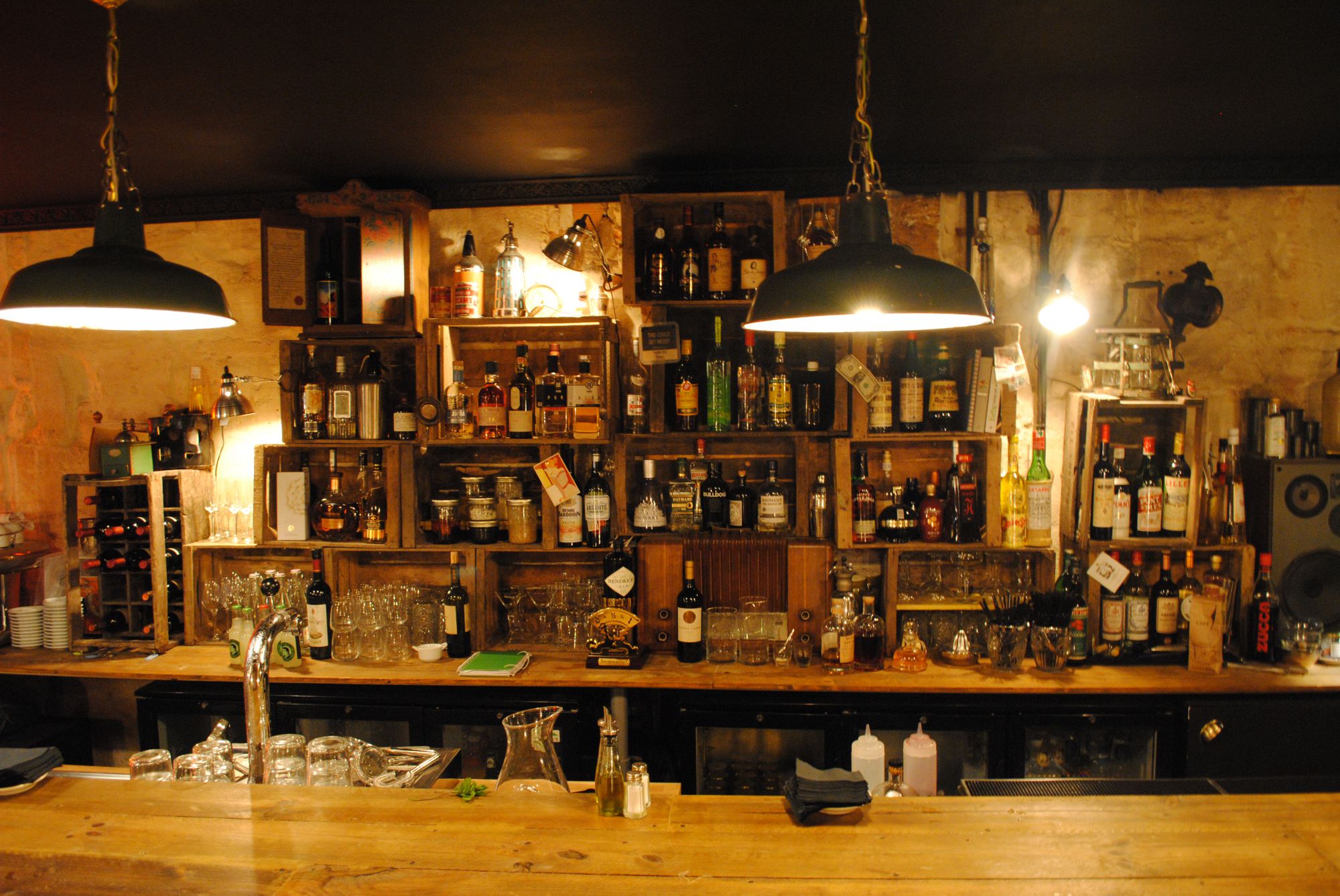 Le bar de L'Alchimiste