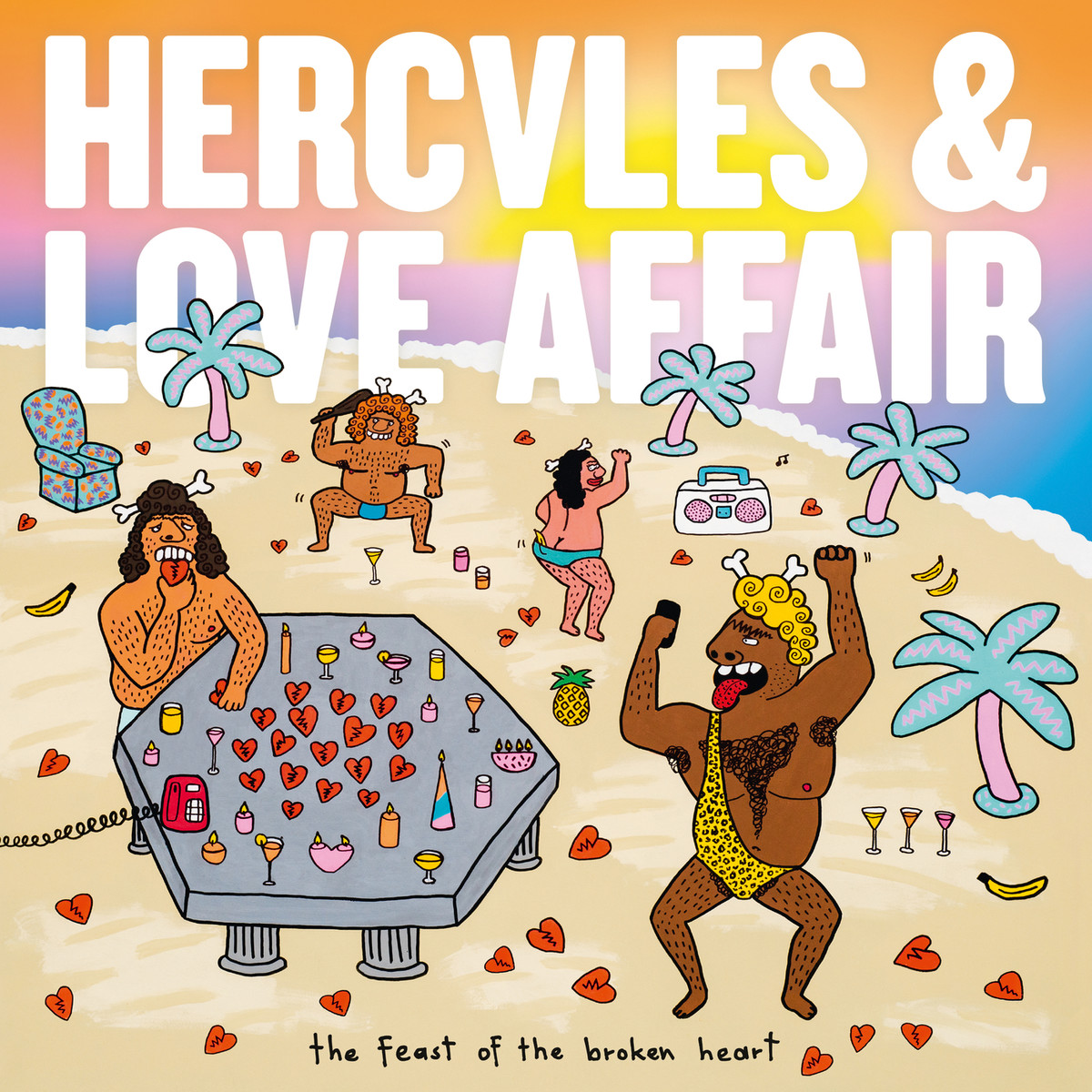 Pochette de The "Feast & The Broken Heart" de Hercules & Love Affair