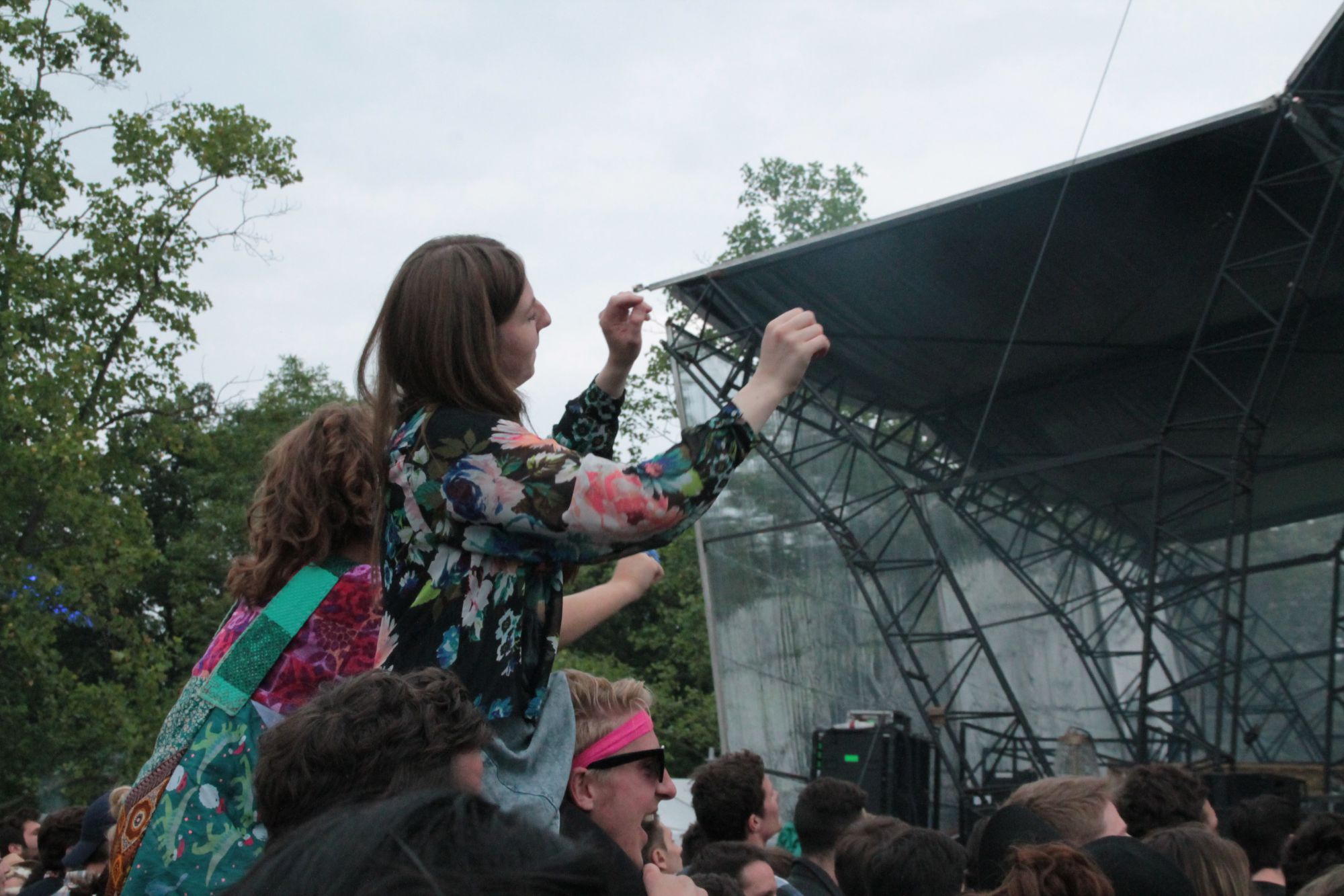 La foule devant Lorde - We Love Green