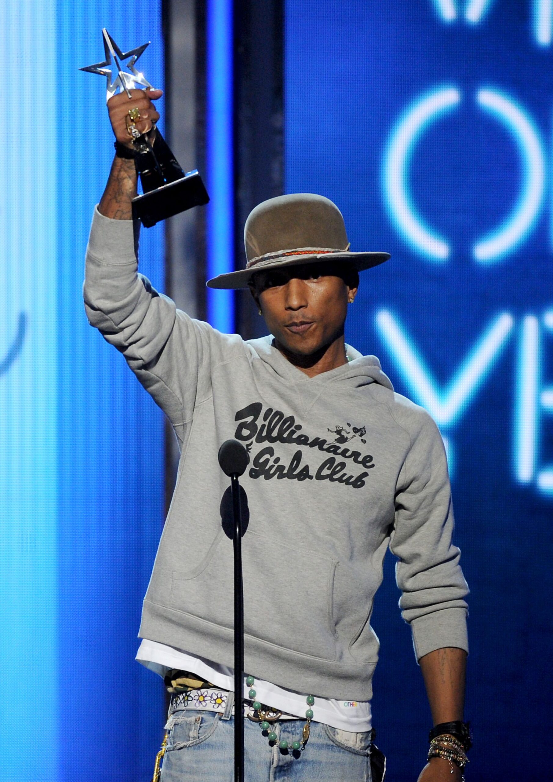 Pharrell Williams aux BET Awards