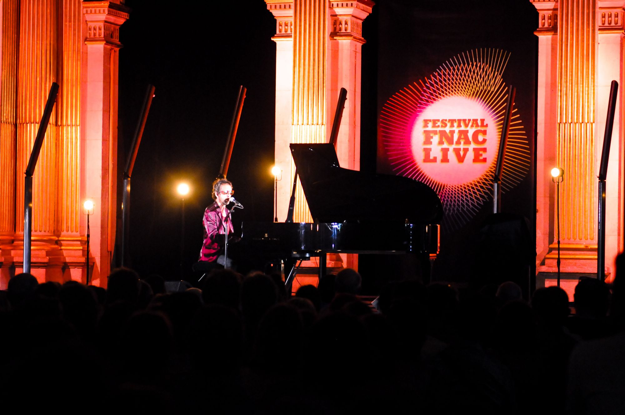 Arthur H au piano à Fnac Live 2014