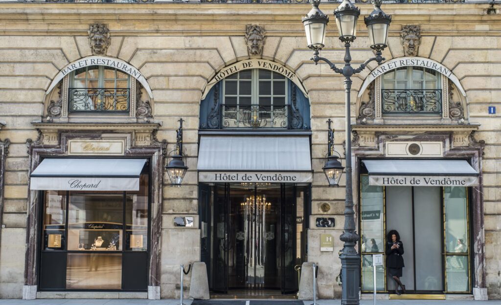 L'Hôtel de Vendôme, 1 Place Vendôme, 75001 Paris