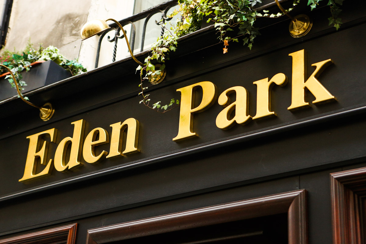 Le pub L'Eden Park
