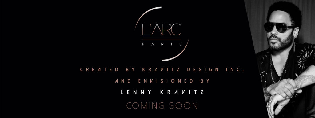 L'Arc Paris designé par Lenny Kravitz