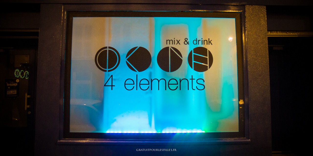 4 Elements, le bar/ club du 149 rue Amelot dans le 11ème