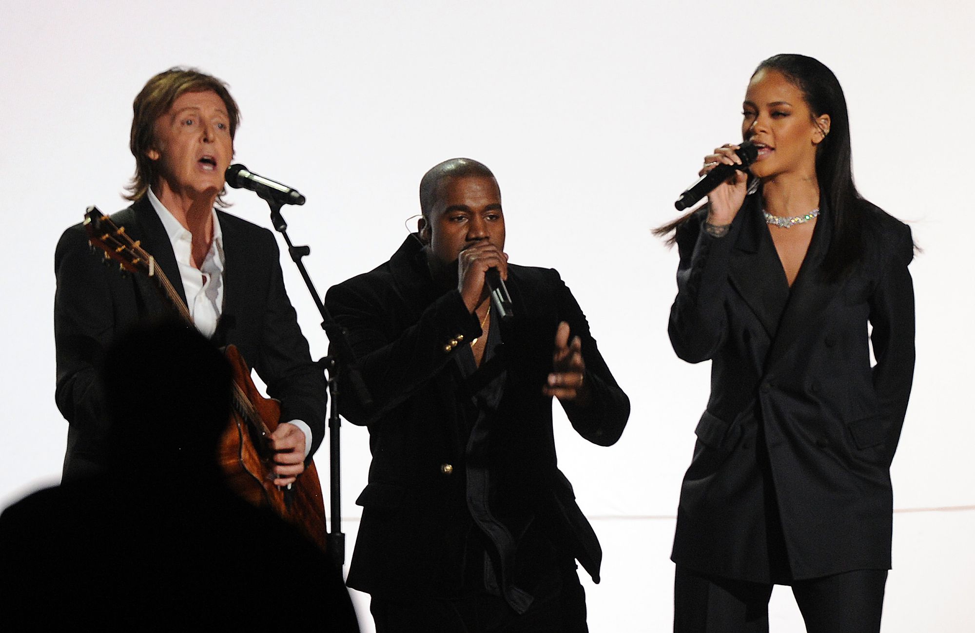 Rihanna, Kanye West et Paul McCartney