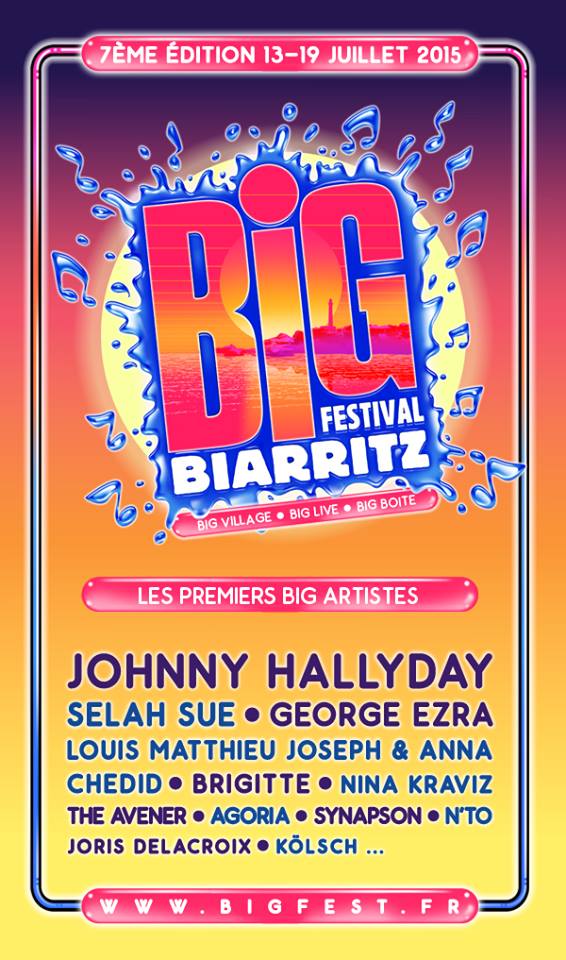 L'affiche du BIG Festival 2015