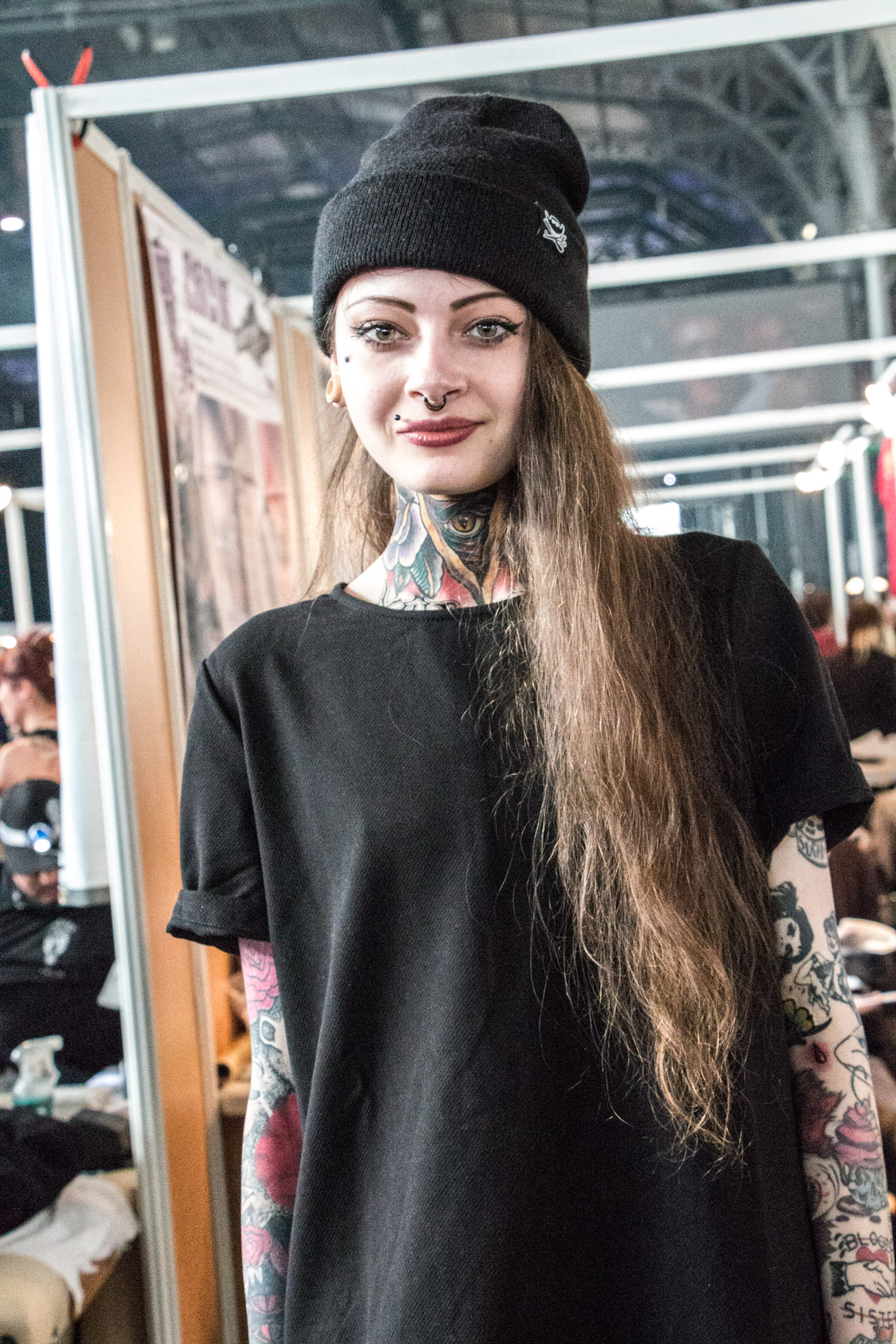 Lelou, Italienne et Ukrainienne : "Je suis une 'Suicide Girls' et j'ai voulu faire un tatouage pour le marquer".