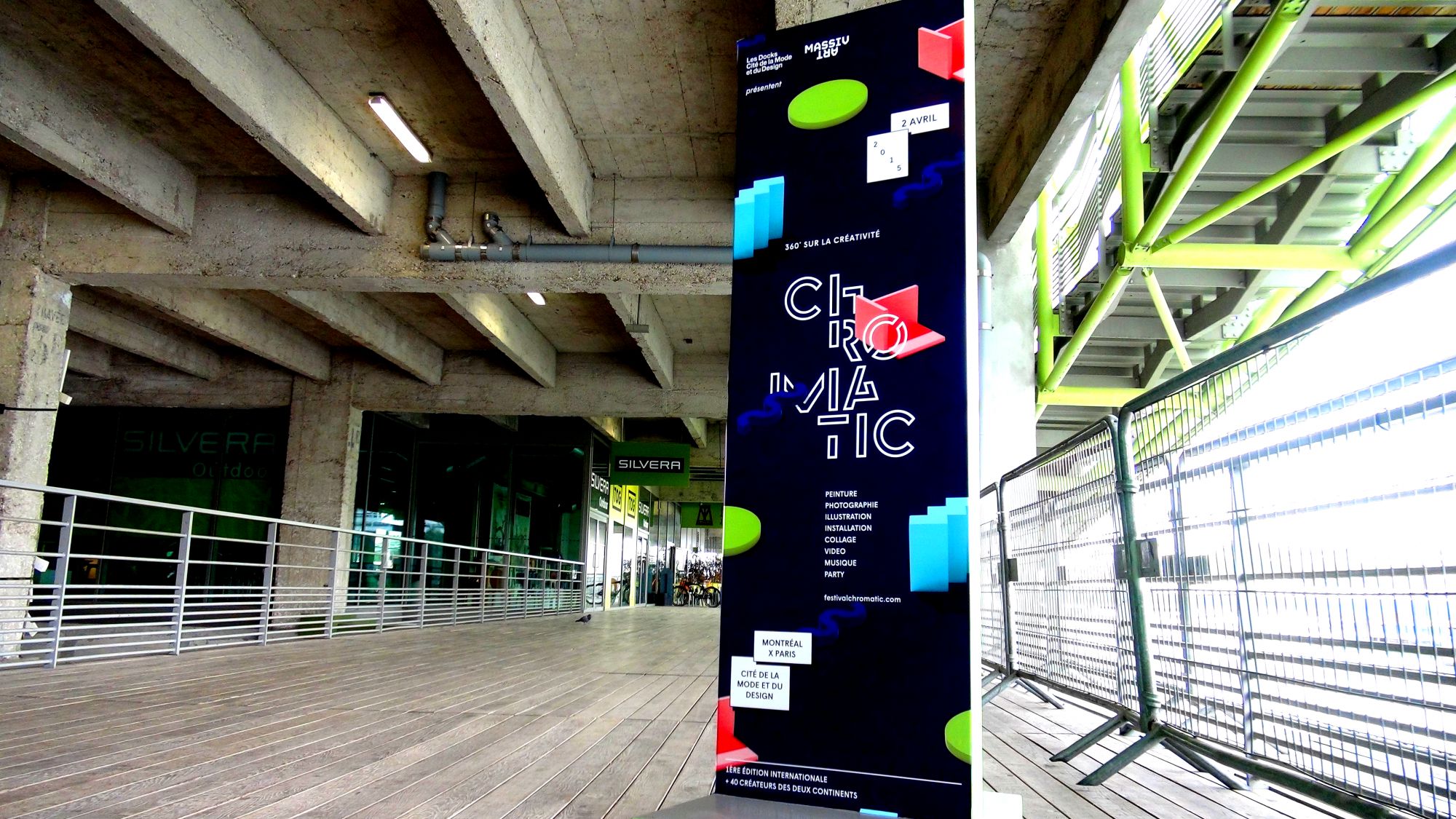 Festival Chromatic en avril à la Cité de la Mode et du Design