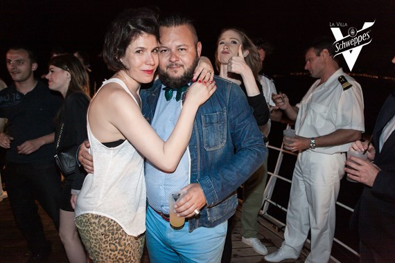 Les meilleurs looks de La Villa Schweppes à Cannes 2014 (Aline Bonnet et Greg Boust)