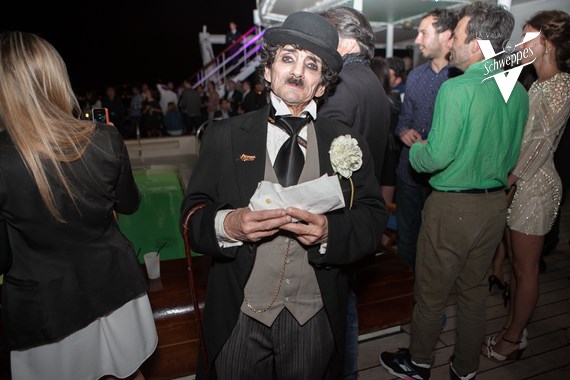 Les meilleurs looks de La Villa Schweppes à Cannes 2014 (Charlie Chaplin)