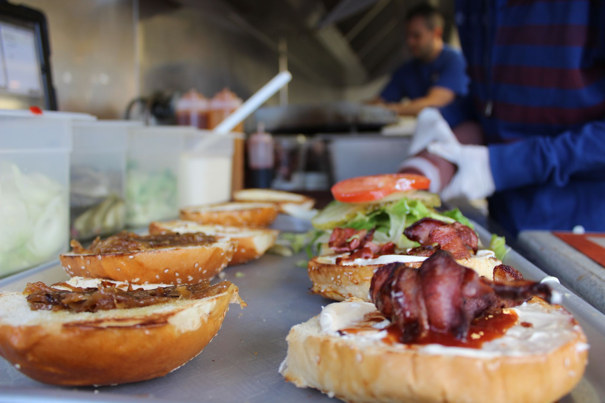 Le Bon Appétit Street Food Festival : Photo 1 (les burgers du Camion Qui Fume)