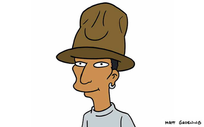 Pharrell Williams bientôt dans les Simpsons