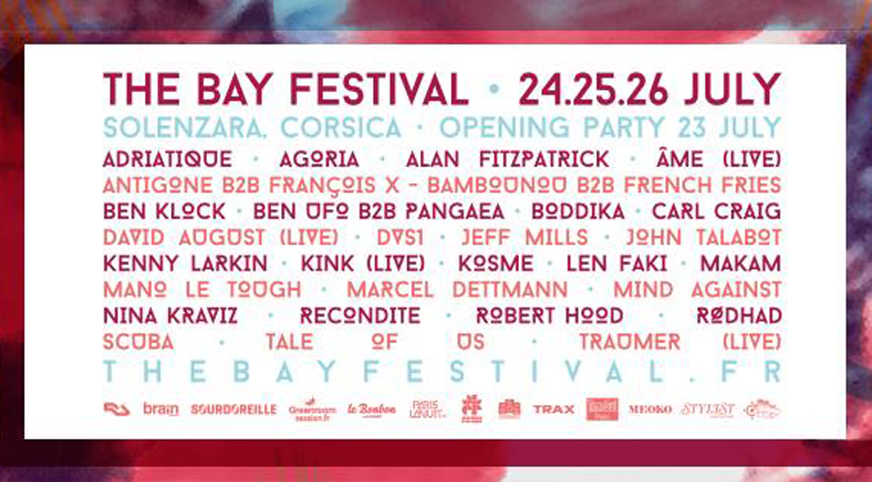 L'affiche de The Bay Festival