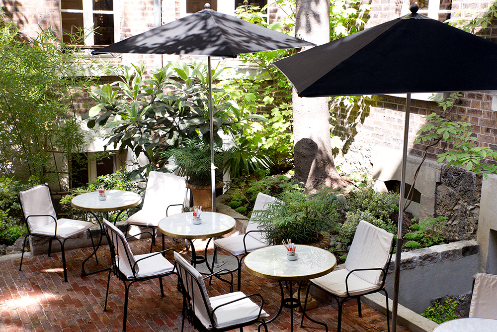 La terrasse de Il Caffè Da Rosa Saint-Germain