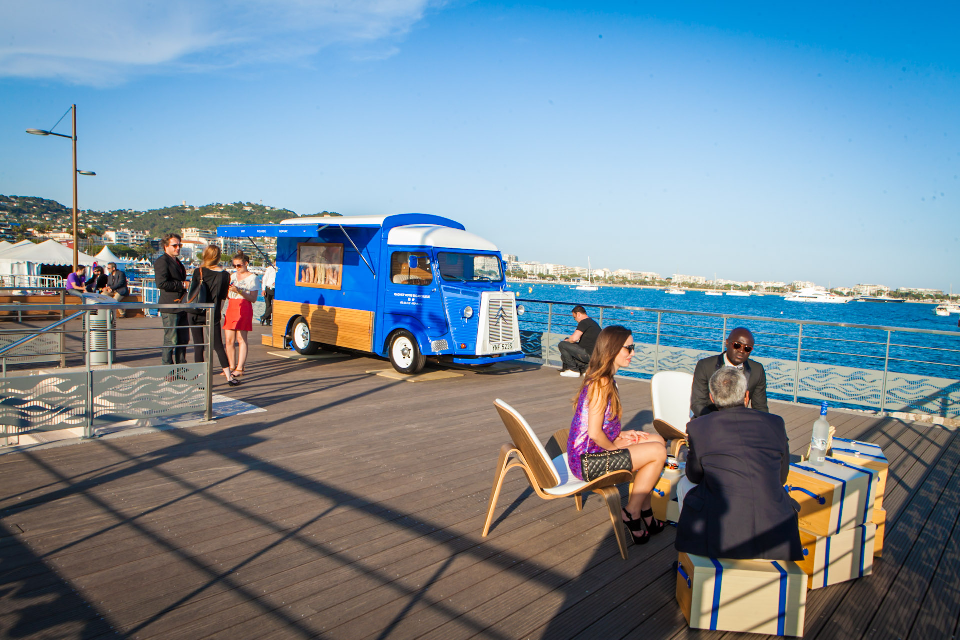 La Boulangerie Bleue sur le port à Cannes